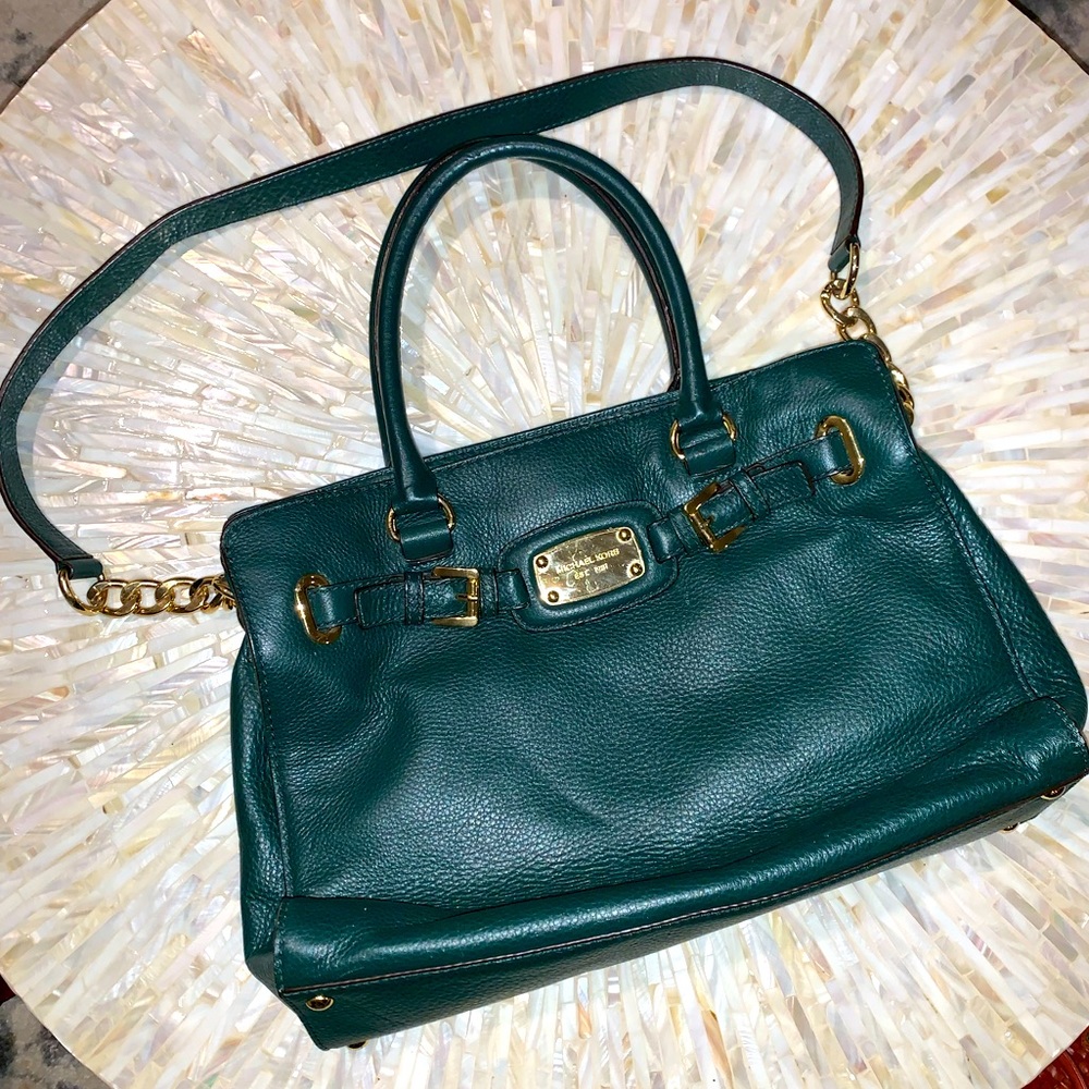 🧟‍♂️Michael Kors Green Tote Bag